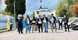 الطلاب الموريتانيون في تونس يحتجون للمطالبة بصرف منحهم