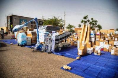 كينروس: سلمنا موريتانيا قيمة 240 مليون أوقية من المواد والمعدات الطبية