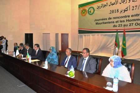  لقاء تشاوري بين رجال الأعمال الموريتانيين ونظرائهم الجزائريينP