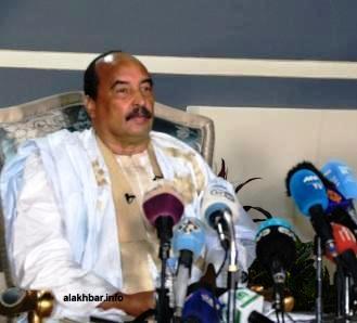 الرئيس السابق يبيت ليلته الأولى في ضيافة الشرطة الموريتانية