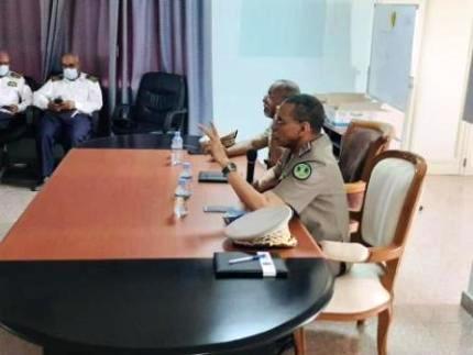 الفريق مسغارو يترأس اجتماعاً لتدارس الوضعية الأمنية في نواكشوط