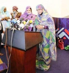 بنت صالح حضور السيدة الاولى أعطى لإحتفالية اليوم الدولي للمرأة ميزة خاصة/ خطاب