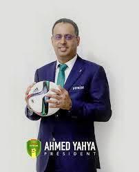 أحمد ولد يحيى رئيس الاتحادية الموريتانية لكرة القدم
